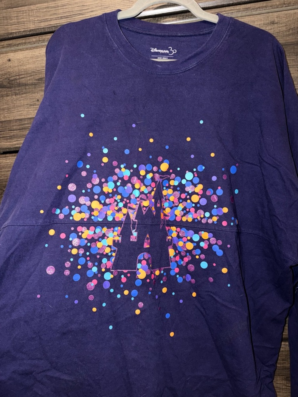 Disneyland Paris 30th Anniversary Purple Castle Spirit Jersey